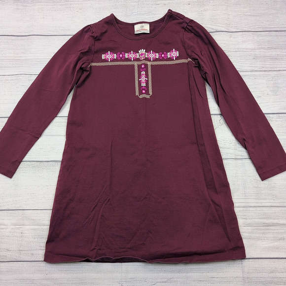 8 Hanna Andersson Screenprint Dress - Picture 1 of 5